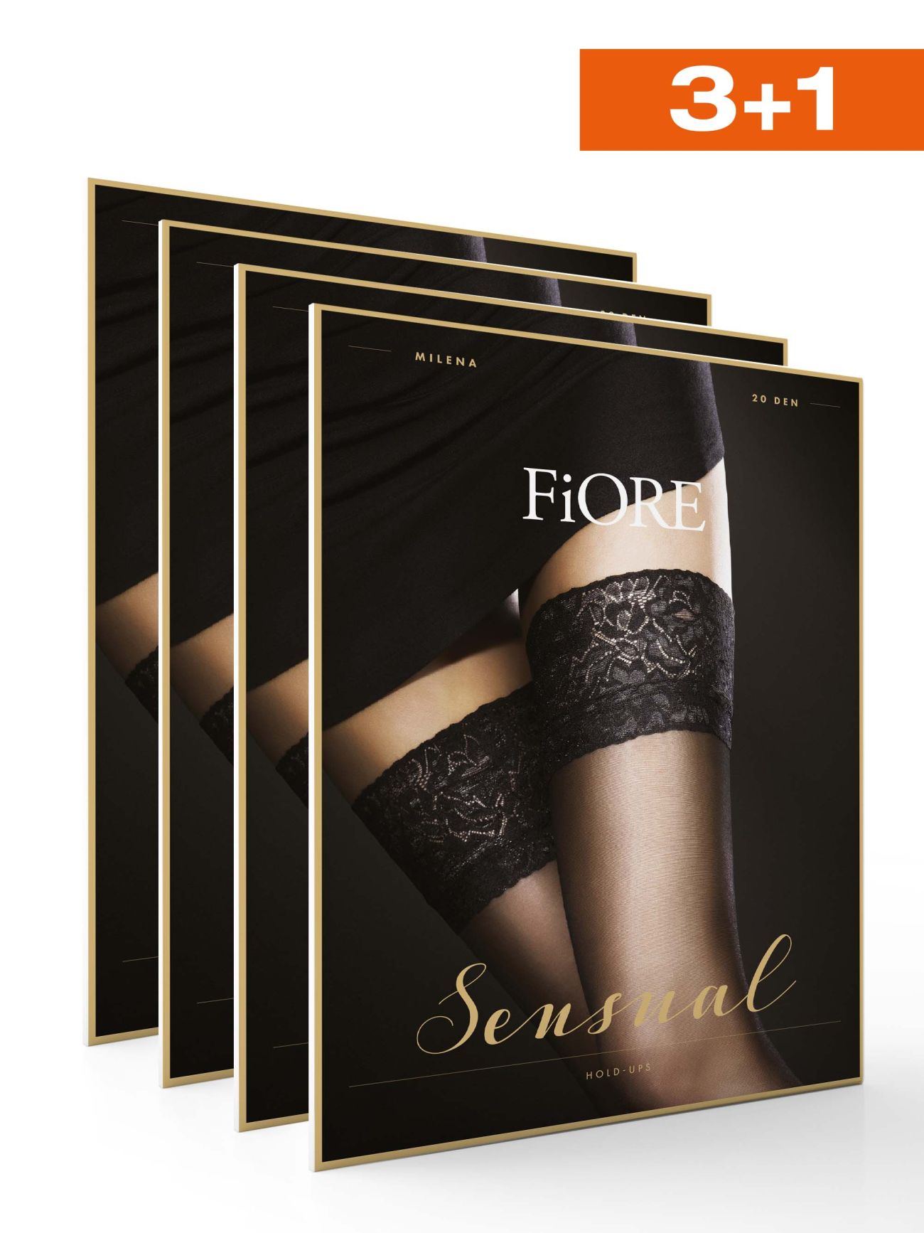 Set of 4 Hold-ups Milena 20...